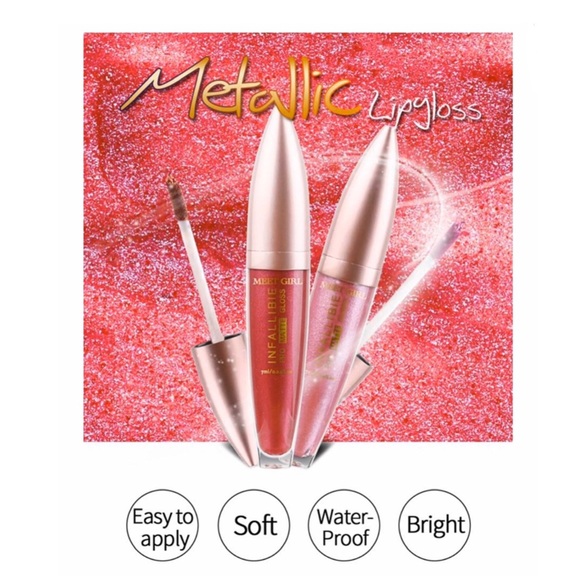 Last One! Infallible Metallic Lipstick NIB Metallic Tan - Picture 4 of 10